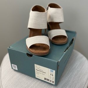 Toms Majorca Cutout Sandal/Heel!!
